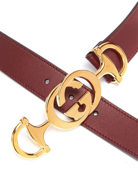 gucci horsebit leather belt|gucci horsebit gg buckle belt.